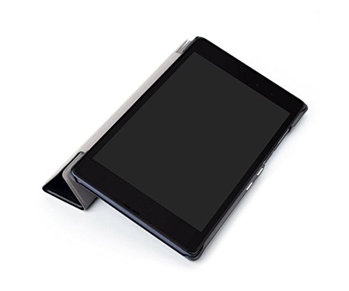 Vodafone Tab Prime 7 Hülle, TopACE® Hochwertigem PU-Leder Hülle / Cover / Smart Case Mit Ständer/ Schutzhülle Ständer Für Vodafone Tab Prime 7 (Schwarz) - 5