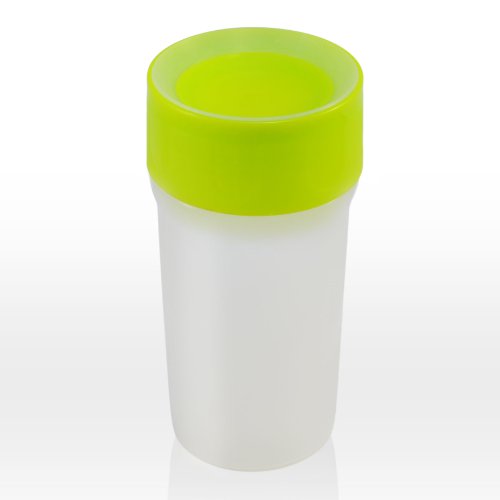 litecup - the no-spill sippy cup that lights up - Neon Green