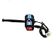 Produktbild Peanutaod Universal Motorrad Schalter Schwarz Links Bremshebel Lichtschalter Control Fit Für Roller Moped GY6 50cc 150