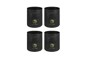 PLANT CARE Potato Grow Bags w/Access Flap, Garden Planting Bag with Durable Thickened Nonwoven Fabric Pots for Tomato, Vegetable and Fruits etc.-Pack of 4 (14 in X 16 in)
