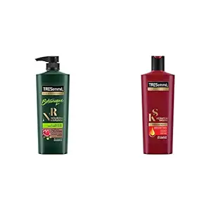 TRESemme Botanique Nourish and Replenish Shampoo, 580ml And TRESemme Keratin Smooth Shampoo, 340ml