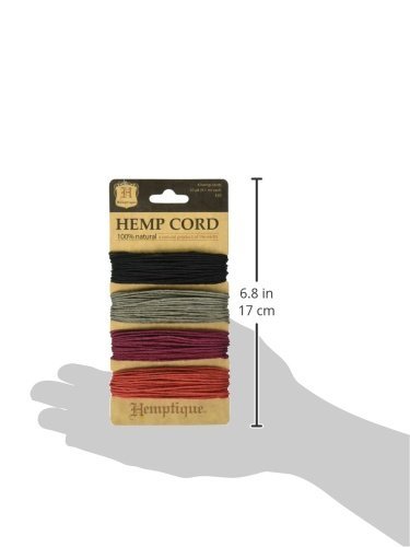 Hemptique 20 kg, mittlere Stärke, Hanf, 4 Stück, Herbst, Nacht, mehrfarbig - 2