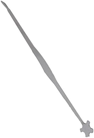 Yibuy 24.5cm Chrome Steel Violin Soundpost Tool 4/4 Setter Rare Luthier Tool