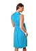 New Maternity Summer Party Sun Dress Pregnancy Tunic 8423 Variety of Colours (14, Sky Blue)