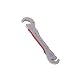 Produktbild A0127 9 45mm verstellbares Magic Wrench Pipe Mehrzweck Schraubenschlüssel Schnellschnappgriff Schraubenschlüssel