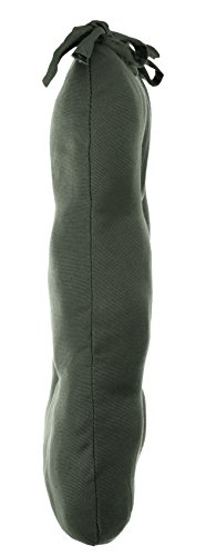 Sitzkissen Dekokissen Stuhlkissen Zierkissen Gartenkissen 4er Steppung – Größe: ca. 38 x 38 cm – 2er Vorteilspaket – anthrazit - 4