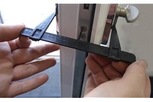 WITPOCE Mesure de Jauge pour Cylindre de Serrure de Porte Style Européen