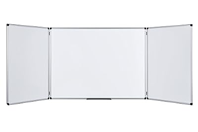 Bi-Office Maya Tableau blanc triptyque émaillé 1200 x 900 mm Blanc