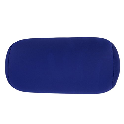 Demiawaking 35x17cm Micro Mini Microbead Roll Pillow Neck Column Pillows Squishy Mooshi Beads Offer Comfort & Support for Travel