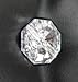 Black Faux Leather Crystal Diamante Ottoman Toy Storage & Blanket Box