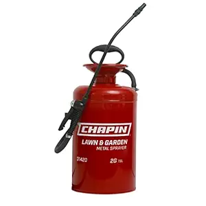 Chapin 31420 2-Gallon Lawn & Garden Series Tri-Poxy Steel Sprayer For Fertilizer, Herbicides and Pesticides, 2-Gallon (1 Sprayer/Package)