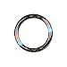 Produktbild Snner Key-Start-Stop-Knopf Ring Carbon-Faser-Ring-Leiterbesatz Zündung Knopf-Abdeckung für BMW E90 E92 E93 2005-2012