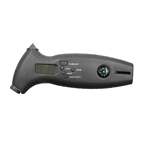 Preisvergleich Produktbild TAOtTAO Digitales Reifendruckmessgerät Notausgangswerkzeug des Multifunktionsreifendruckmessers