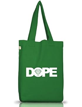 Stoffbeutel Earth Positive der Marke ShirtStreet24 mit Dope Motiv