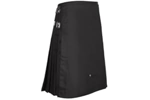 The Scotland Kilt Company Scottish Tartan Wedding 5 Yard Acrylic Kilt - Pride of Scotland - Smart Casual, Adjustable Buckle Durable Comfortable Kilt