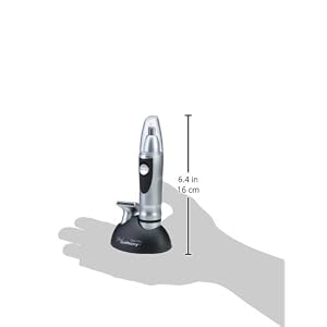 Paul Anthony Salon Pro Nose & Beard Trimmer - High Carbon Steel Blades - Nasal Clipper & Trimmer Heads - LED Light… - Image 2