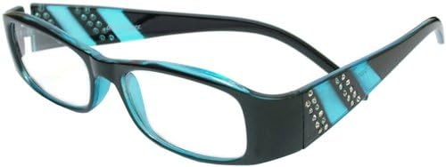 About Eyes G320 Blue Reading Glasses - Strength + 1.00 with Pouch