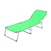 Produktbild HENGMEI Klappbar Liegestuhl Sonnenliege Gartenliege Relaxliege Dreibeinliege, 192 x 67 x 30 cm (Grün)