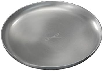 Plate for candles, decoration round silver 12 cm