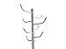 Coat Racks And Hat Stand Tree Cloth Hanger Powder Steel Tube for Clothing Cloth Hanging Shipping From UK