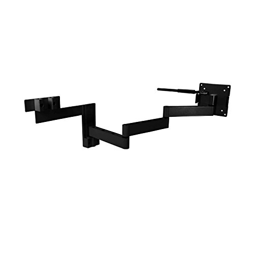 Caratec Flex CFW400AS Wall bracket for TV, 4 hinges, black