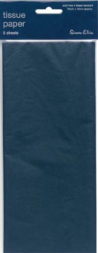 Design by Violet Partisan Tissue Paper 10 Sheets, Black