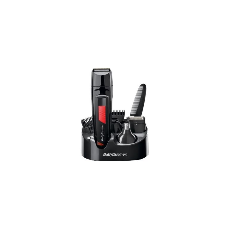 BaByliss for Men 7056DU Titanium 8 in 1 Grooming System (DD412AH)