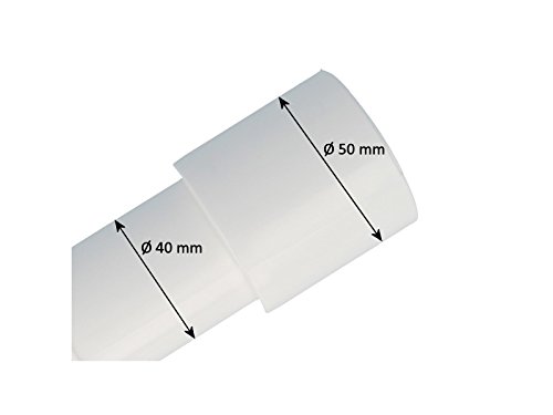 tecuro Ablaufgarnitur Siphon-Geruchsverschluß – Spülen Abgang hinten/unten - 4