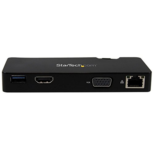 StarTech USB3SMDOCKHV Universal Laptop Mini Dockingstation (HDMI, VGA, Gigabit Ethernet, USB 3.0) - 2