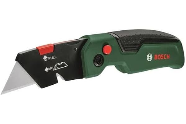 BOSCH Folding Knife Compact & Portable Design for Easy Storage & Carry High-Carbon Steel Blade for Durability & Sharpness Ergonomic Non-Slip Handle for Secure Grip Safe Blade Locking Mechanism