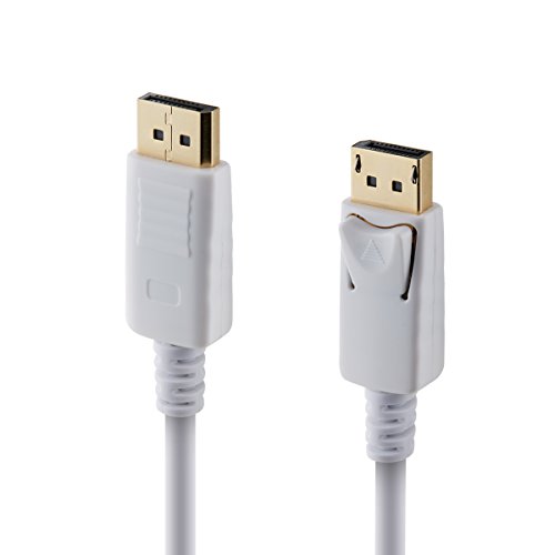 DisplayPort Kabel, 1.8m DisplayPort auf DisplayPort(DP zu DP) Ultra HD 1080p 4K Auflösung Kabel (weiß) von SZCTKlink - 6