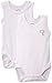 Absorba Underwear Unisex Baby 6F60186-EC Basic Blanc Layette Set of 2 Bodysuit, White, 3-6 Months (Manufacturer Size:6 Months)