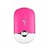 Produktbild UChic 1 Stücke USB Mini Tragbare Fans Wiederaufladbare Elektrische Blattlose Handheld Klimaanlage Kühlung Refrigeration Fan Für Wimper (Rose)