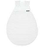 Alvi Baby Mäxchen Außensack Blockstreifen beige Größe 80/86 117-6