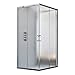 Produktbild Junior Trio 3-seitige Duschkabine 80x80x80 CM H185 Strukturglas