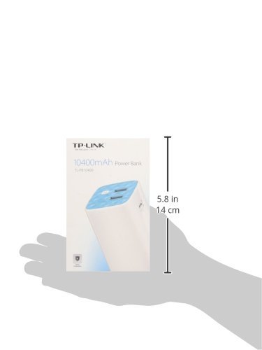 TP-Link TL-PB10400 - Bater a port til 10400 mAh 1 puerto USB de 5 V 2 A y 1 puerto USB de 5 V 1 A linterna LED estuche de viaje color blanco reviews TP-Link TL-PB10400 - Bater a port til 10400 mAh 1 puerto USB de 5 V 2 A y 1 puerto USB de 5 V 1 A linterna LED estuche de viaje color blanco