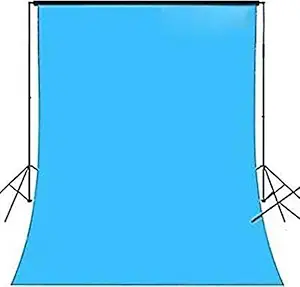 4x8FT Sky Blue LEKERA Backdrop Photo Light Studio Photography Background ( Stand Not Included ) Reflector (Sky Blue)