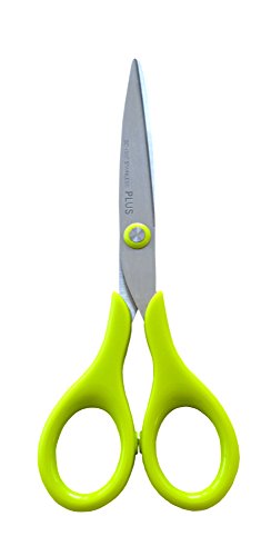 Preisvergleich Produktbild Plus Japan 34199 Raffinierte Schere, Qualität, 155 mm, grün