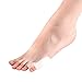 Price comparison product image Forepin® 2PCS Soft Gel Silicone Bunion Corrector Children Toe Protector Straightener Spreader Foot Care Tool Men Women Little Toe Spreaders Washable and Reusable Medical Gel - white