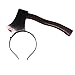 Produktbild Senoow Halloween Haarband Messer durch Kopf lustige Scary Stirnband gefälschte Blut Requisiten (C)