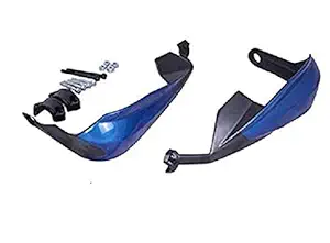 PA Bike Hand Guard Protector Universal for All KTM Models (Pack of 2) Blue Colour Bl-32