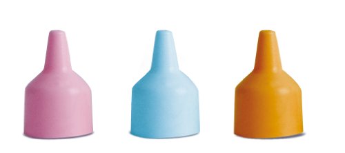 Visiomed Baby Box of Silicone Probes and Joints (Box of 6, Red)
