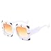 Produktbild Sonnenbrillen. Übergroße Quadratische Sonnenbrille Frauen Strass Sonnenbrillen Spiegel Beschichtung Mode Frauen Schattierungen Outdoor Reisen Sommer Uv400 Weiß Farbverlauf Rosa