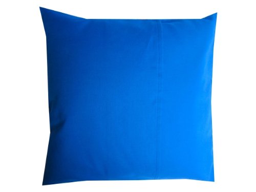 TryPinky® Kissenhülle 40 X 40 cm „Fahrzeuge Blau“ Flugzeug Bus Traktor Kissenbezug für Kissen 100 % BW Baumwolle Sommer Geschenk - 2