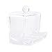 Acrylic Transparent Cosmetic Makeup Jewelry Holder Box Q-tip Storage Containers