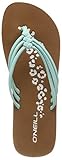 Weiche, bequeme Sohle O\'Neill Damen FW 3 Strap DISTY Sandals Riemchensandalen, Blau (Water), 40 EU