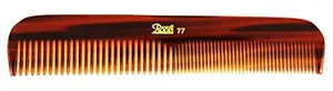 Roots - Brown Combs For Hair - Dressing Comb - Thin And Wide tooth Comb