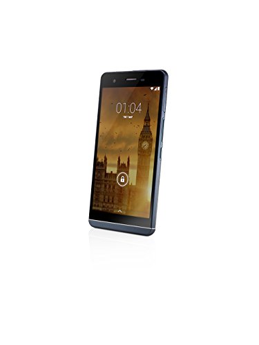 Kazam Tornado 455L Smartphone sbloccato 4Â G (Schermo: 5,5Â polliciÂ â€“Â 16Â GBÂ â€“Â Semplice SimÂ â€“Â Android 4.4Â Kitkat) Nero