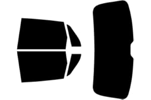 TINTCOM Pellicola Oscurante Vetri Auto Pre-Tagliata per-Audi Q3 2018-... Vetri Posteriori & Lunotto (05% Super Nero)