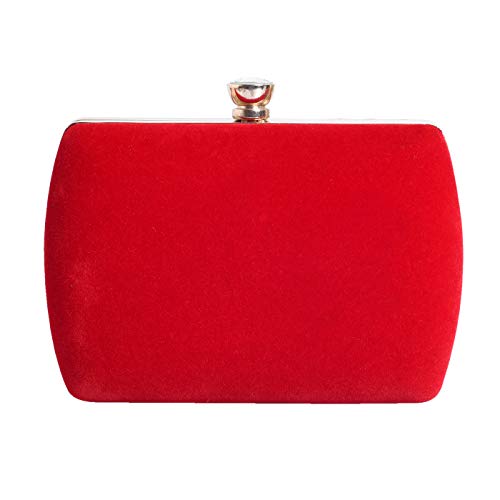 Lino Perros Red Leatherette Clutch